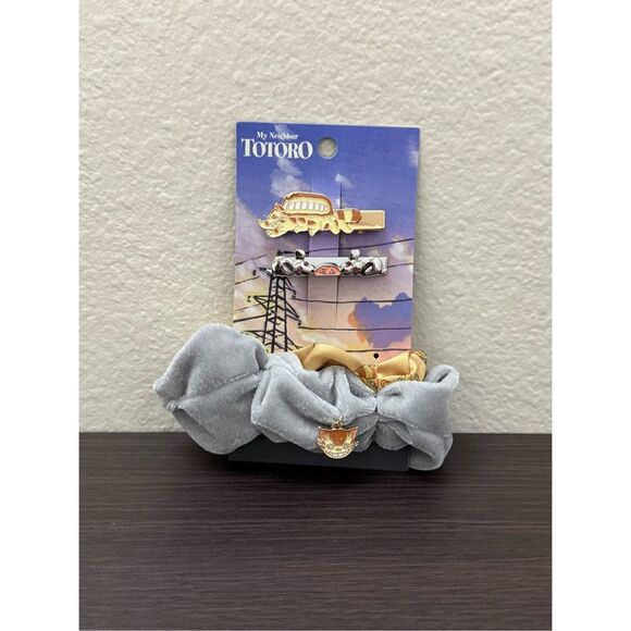 Studio Ghibli My Neighbor Totoro Hair Clip & Scrunchie Set - Picture 1 of 3